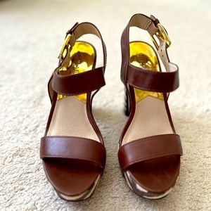 MICHAEL Michael Kors platform sandals, size 7.5US